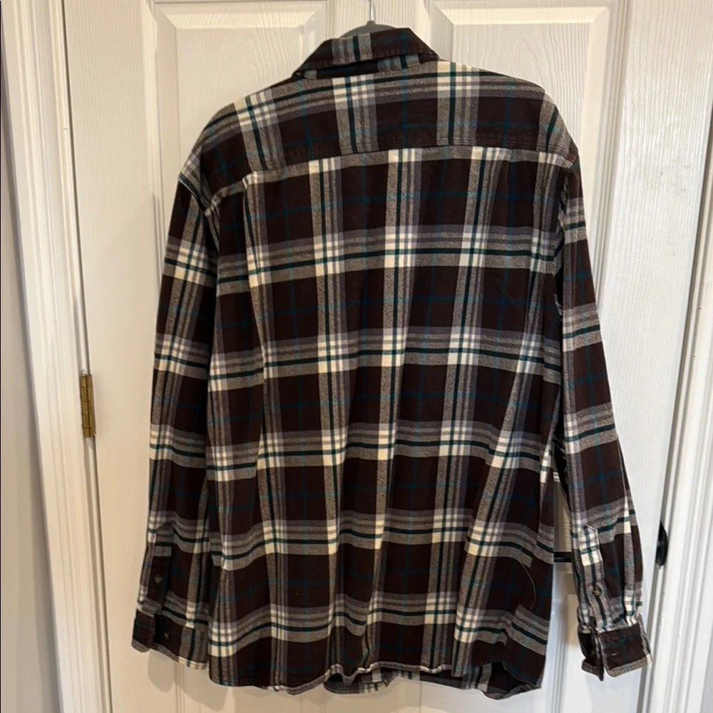 Carhartt Heavy Flannel Casual Button Down Shirt - Picture 3 of 3